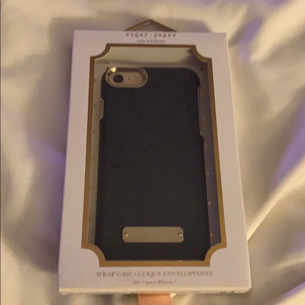 Sugar Paper Denim phone cad set for iPhone 7